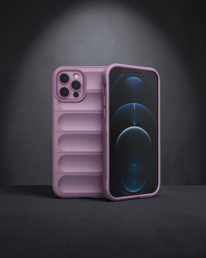 iPhone 12 Pro Kılıf Optimum Silikon - Mor