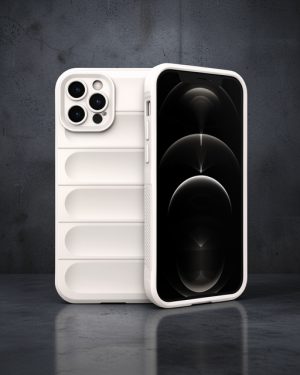 iPhone 12 Pro Kılıf Optimum Silikon - Krem