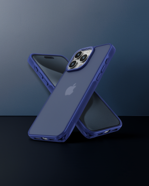 iPhone 15 Pro Max Kılıf Elegant Kapak - Lacivert