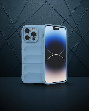 iPhone 14 Pro Kılıf Optimum Silikon - Sky Blue