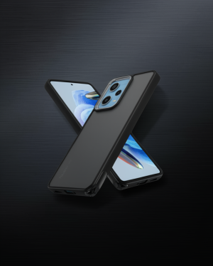 Xiaomi Redmi Note 12 Pro 5G Kılıf Elegant Kapak - Siyah