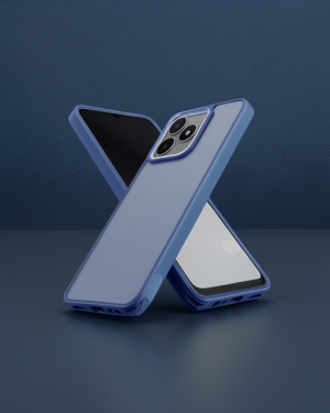 Realme C53 Kılıf Elegant Kapak - Açık Mavi