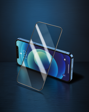 Samsung Galaxy A15 4G - 3D Antistatik Cam Ekran Koruyucu - Siyah