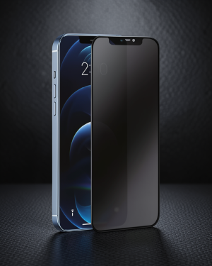 Xiaomi Redmi Note 13 Pro 4G - 3D Antistatik Hayalet Cam Ekran Koruyucu - Siyah