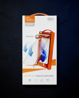 Samsung Galaxy S22 - Joko Autokit 5in1 Fiber Polymer Nano Ekran Koruyucu - Siyah