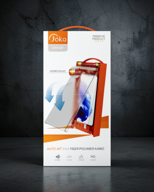 Samsung Galaxy S22 Ultra Joko Autokit 5in1 Fiber Polymer Nano Ekran Koruyucu - Siyah
