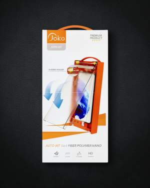 Samsung Galaxy S24 Ultra Joko Autokit 5in1 Fiber Polymer Nano Ekran Koruyucu - Siyah