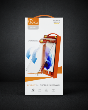 Joko Samsung Galaxy Note 20 Ultra Autokit 5in1 Fiber Polymer Nano Ekran Koruyucu - Siyah