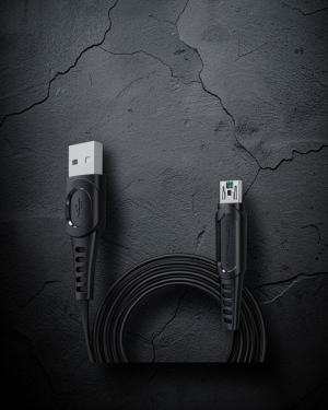 Şarj Kablosu - Dc24 Micro Usb Kablo 1.2m 4a - Siyah