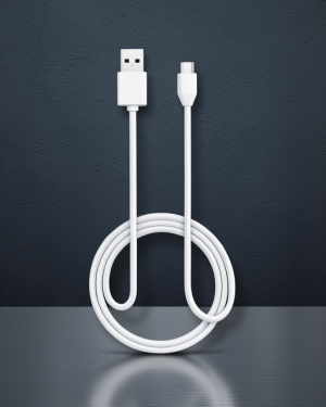 S02 Micro USB Kablo 1m 2.4A - Beyaz
