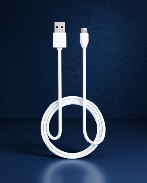 S02 Micro USB Kablo 3m 2.4A - Beyaz