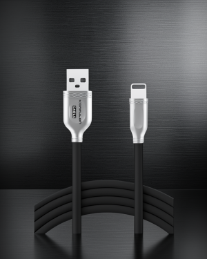 iPhone Uyumlu S48 Lightning Kablo 1m 3A - Siyah