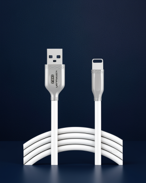 iPhone Uyumlu S48 Lightning Kablo 1m 3A - Beyaz