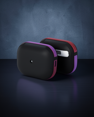 Apple AirPods 3 (3. Nesil) Mo-a8 Armor Kılıf - Kırmızı