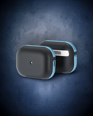 Apple AirPods 3 (3. Nesil) Mo-a8 Armor Kılıf - Sierra Blue