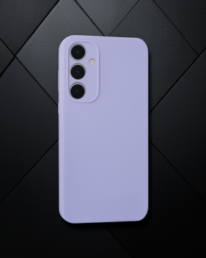 Samsung Galaxy A15 4G Kılıf First Silikon - Lila