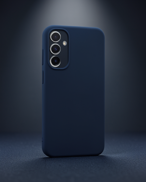 Samsung Galaxy A25 5G Kılıf First Silikon - Lacivert