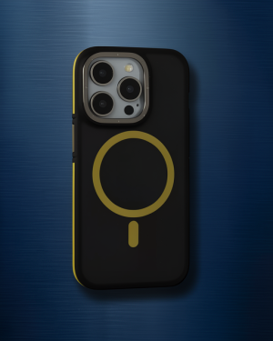 iPhone 14 Pro - Rocky Magsafe Kapak - Joko - Siyah-sarı