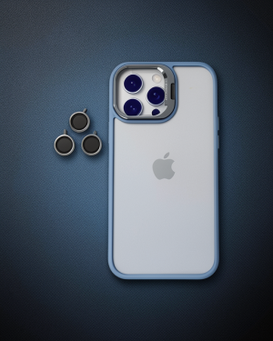 iPhone 14 Pro Kılıf Joko Roblox Lens Standlı Kapak - Sierra Blue