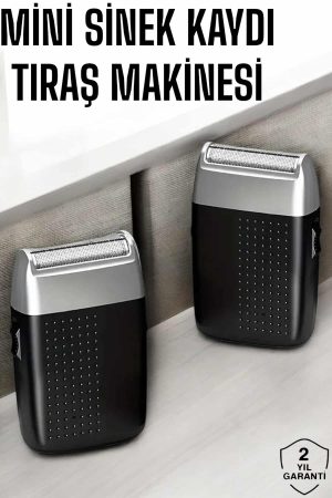 Tıraş Makinesi Mini Sinek Kaydı Şarjlı Taşınabilir Paslanmaz Çelik