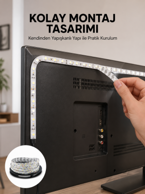 Uzaktan Kumandalı LED TV Arka Işık Şeridi Yeni Nesil