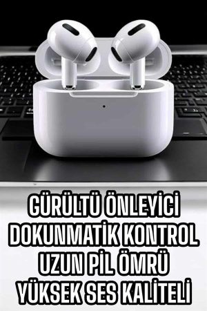 3.Nesil TWS Bluetooth Kulaklık Mikrofonlu ANC Özelliği Dokunmatik Kontrol