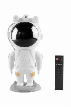 Projeksiyon Astronot Lamba Speaker Sevimli Astronot Bluetooth Hoparlör