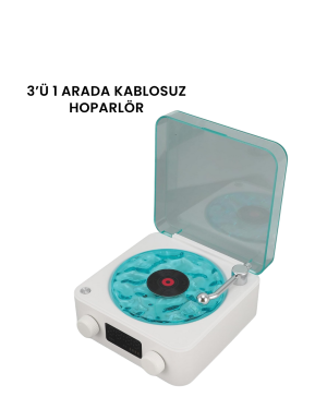 Kablosuz Bluetooth Hoparlör MAVİ