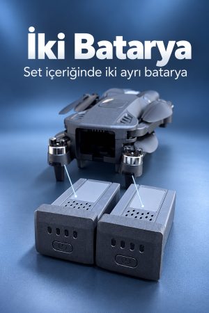Katlanabilir Kameralı Drone Ekranlı Uzaktan Kumanda Seti
