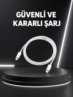 Dayanıklı TPE Lightning Kablo – 30W Hızlı Şarj ve Veri Transferi