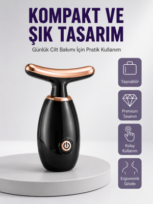 Serum Emilimini Artıran Yüz Masaj Cihazı Yeni Nesil