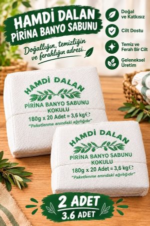 Dalan Antik Pirina Banyo Kokulu Torba Sabun 3,6 Kg x 2 Çuval