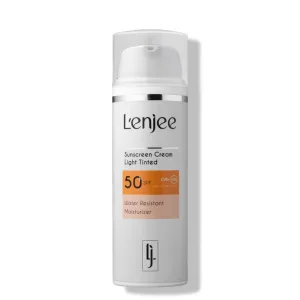 L'enjee Sunscreen Cream Light Tinted 50 spf