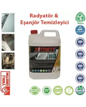 Sitrett MX STRMX-RET-5A-5 Altın Konsantre 5 Kg Radyatör & Eşanjör Temizleyici Metal Yüzeyler İçin Temizleme Maddesi