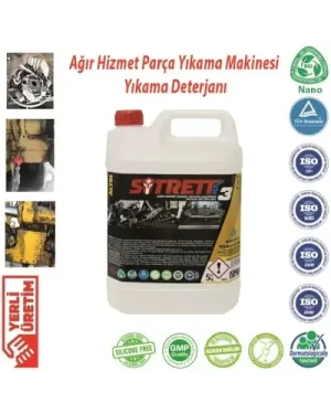SİTRETT MX STRMX-AHPYMYD-3A-5 Altın Konsantre 5 kg Ağır Hizmet Parça Yıkama Makinesi Metal Yüzeyler İçin Temizleme Maddesi