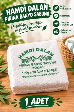 Dalan Antik Pirina Banyo Kokulu Torba Sabun 3,6 Kg 180 Gram X 20 Adet
