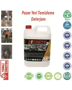 Sitrett MX STRMX-PYTD-3A-5 Altın Konsantre 5 Kg Genel Amaçlı Kullanım Pazar Yerleri İçin Yüzey Temizleme Maddesi
