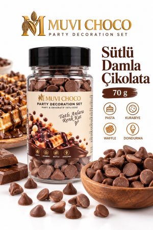 MUVI CHOCO SÜTLÜ KOKOLİN DAMLA 70G