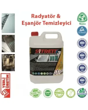 Sitrett MX STRMX-RET-3A-5 Altın Konsantre 5 Kg Radyatör & Eşanjör Temizleyici Metal Yüzeyler İçin Temizleme Maddesi