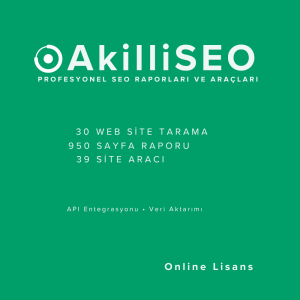 30 Web Sitesi SEO Raporu (950 Sayfa) - 1 Yıllık Lisans