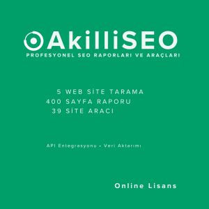5 Web Sitesi SEO Raporu (400 Sayfa) - 1 Aylık Lisans