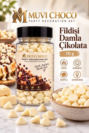MUVI CHOCO FİLDİŞİ KOKOLİN DAMLA 70g