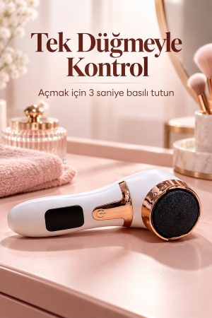 Dijital Göstergeli USB Şarjlı Ayak Bakım Cihazı