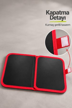 Çizim Kitabı Kumaş Kapatma Şeritli Desenli Kapaklı
