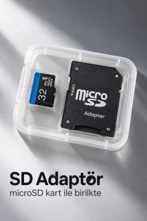 32 GB MicroSD Bellek Kartı ve SD Adaptör Seti