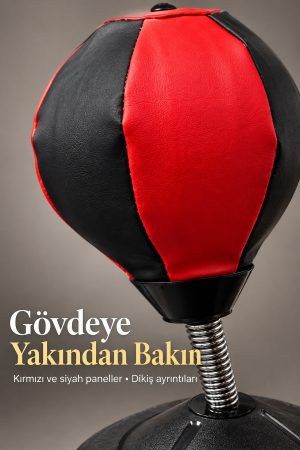 Masaüstü Boks Topu Metal Yaylı Dairesel Tabanlı