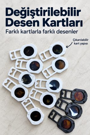 USB Projeksiyon Lambası Değiştirilebilir Desen Kartlı Roket Tasarımlı (Kopya)